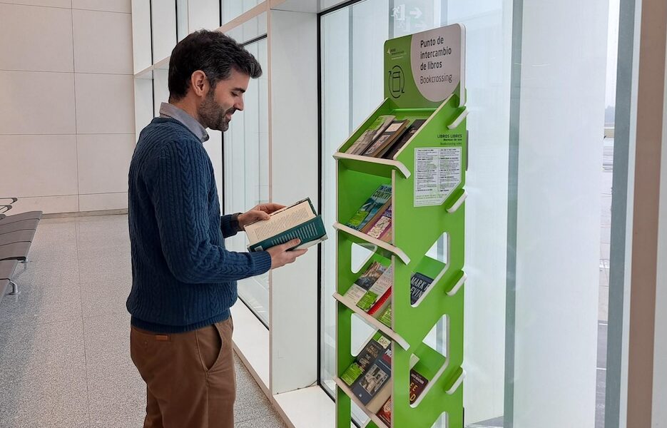 Intercambio libros aeropuerto