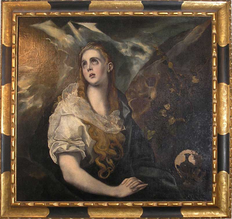 Magdalena penitente el greco