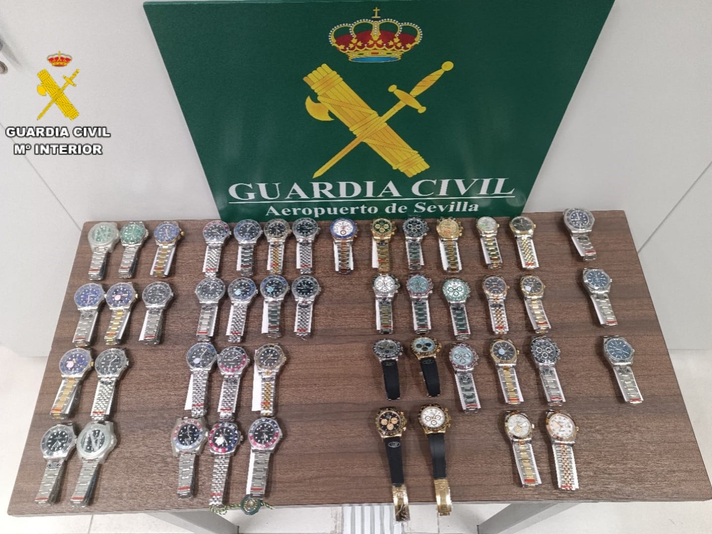 Relojes falsificados