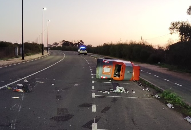 Accidente carretera ayamonte