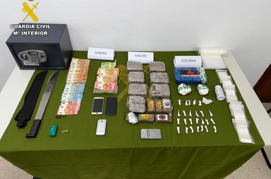 Drogas dinero guardia civil
