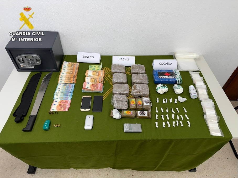 Drogas dinero guardia civil