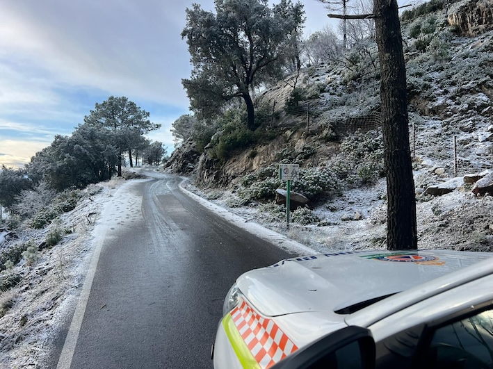 Nieve carretera 1