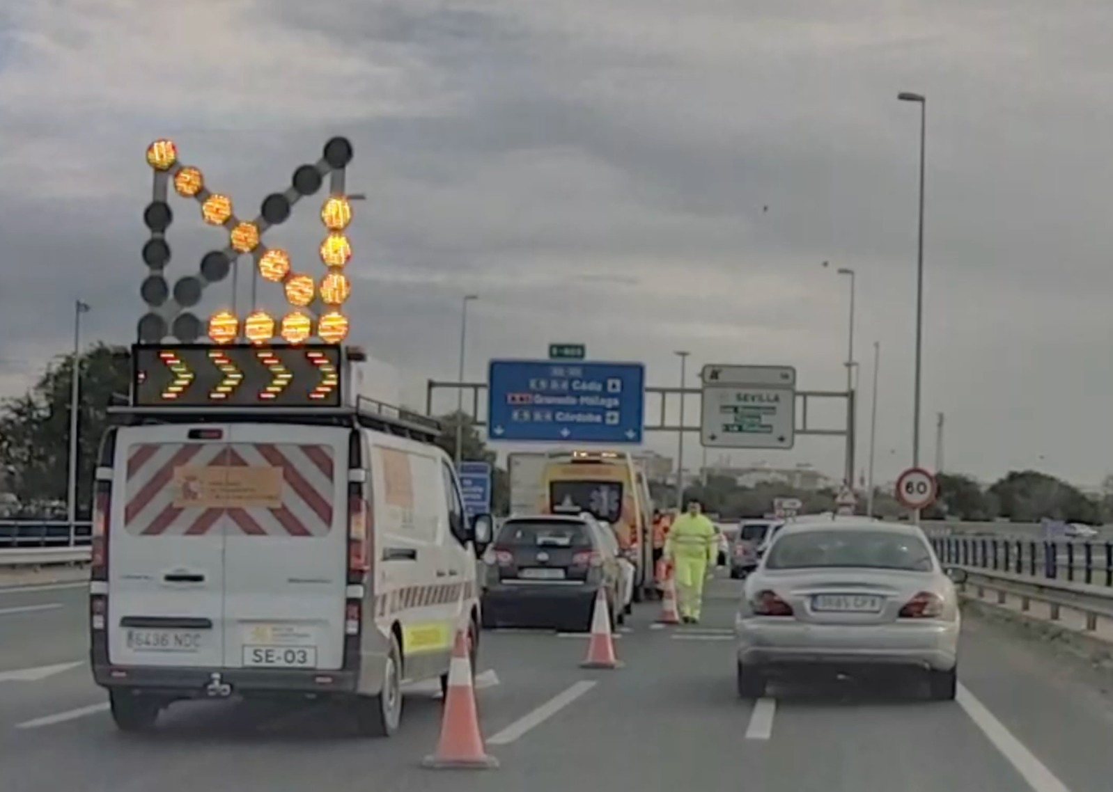Accidente Sevilla SE30