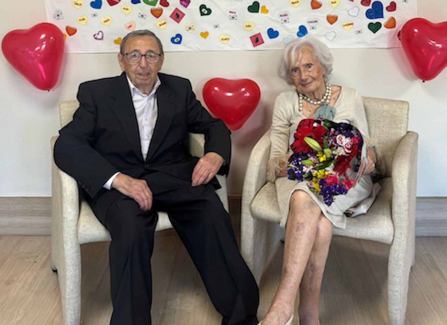 Mayte Pepe matrimonio ancianos