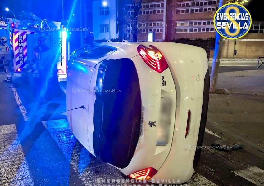 accidente coche Sevilla
