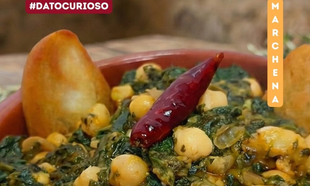 garbanzos espinacas