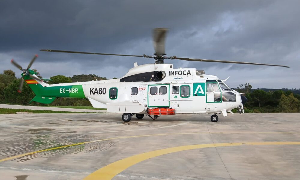 Helicoptero Infoca