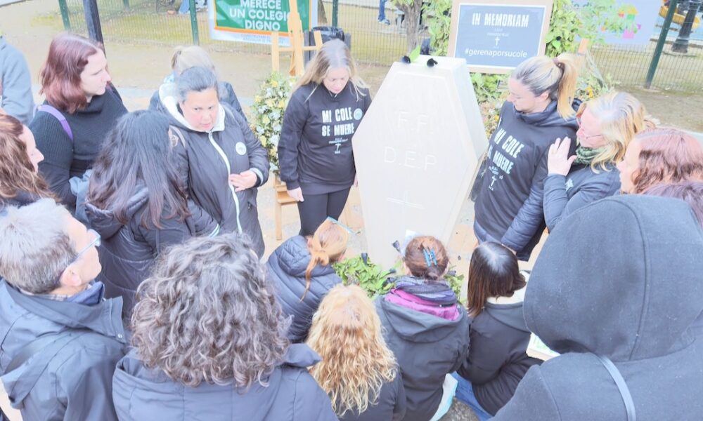 Protesta colegio Gerena
