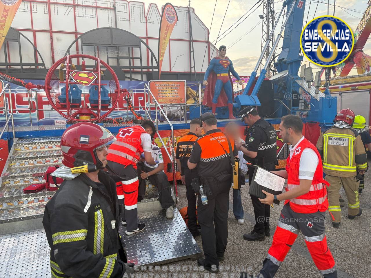 feria accidente atraccion