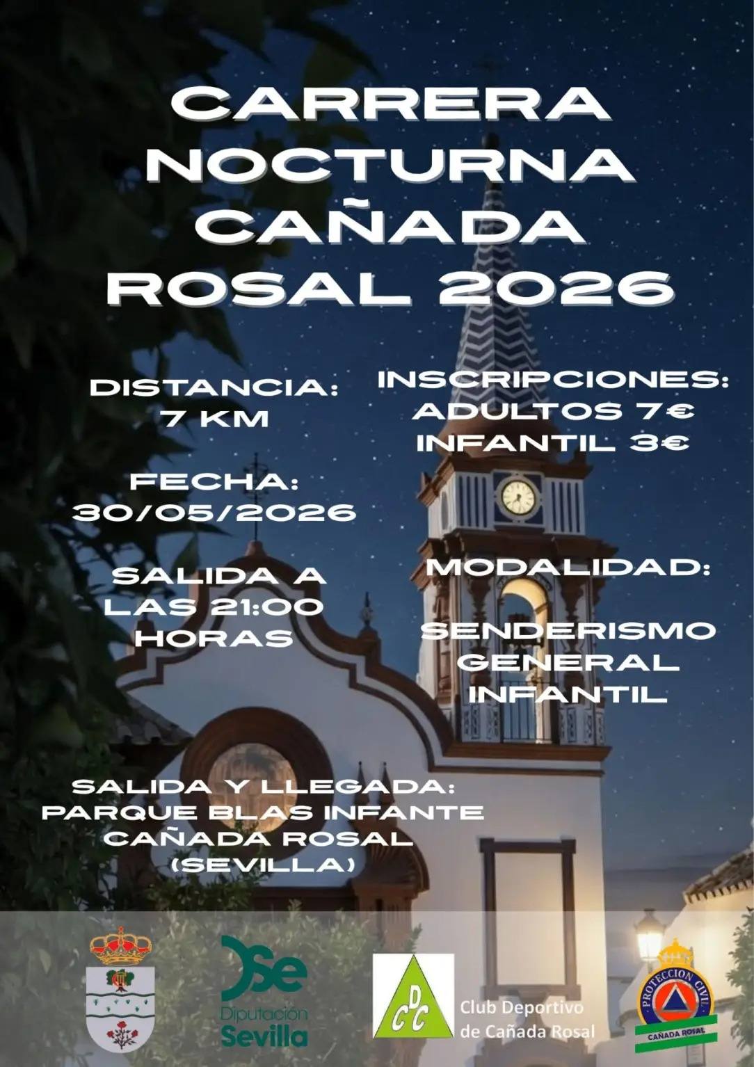 Carrera Nocturna Canada Rosal