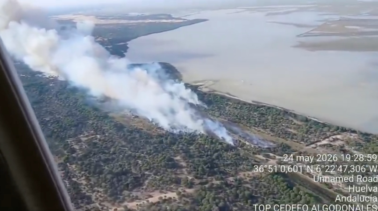 Incendio Donana