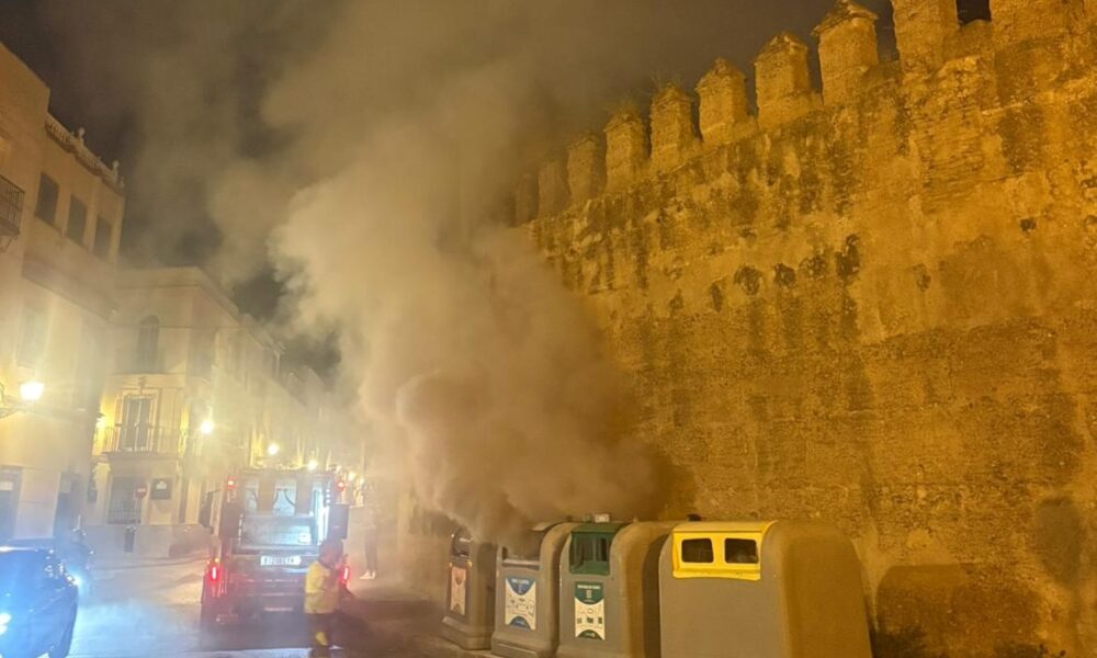 Incendio muralla Macarena