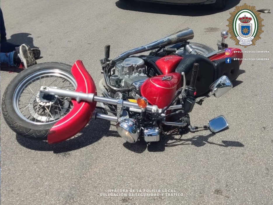 accidente moto