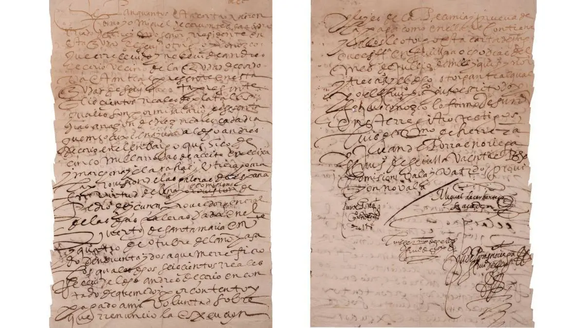 carta cervantes