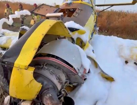 Avioneta accidente