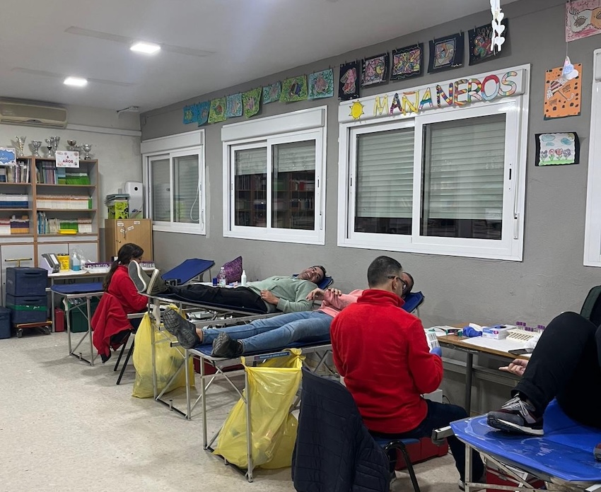 Donacion sangre colegio