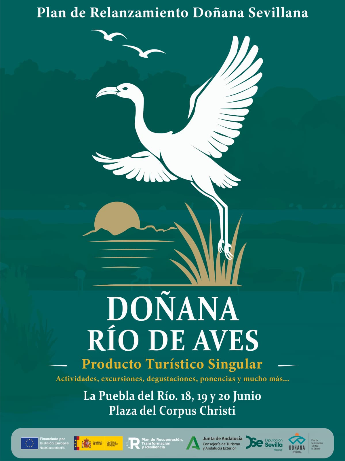 Donana rio de Aves feria