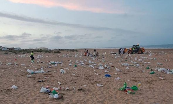 Playa basura
