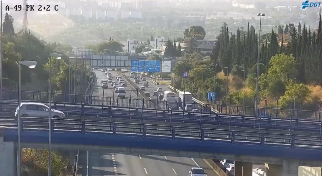 Trafico Sevilla autopista