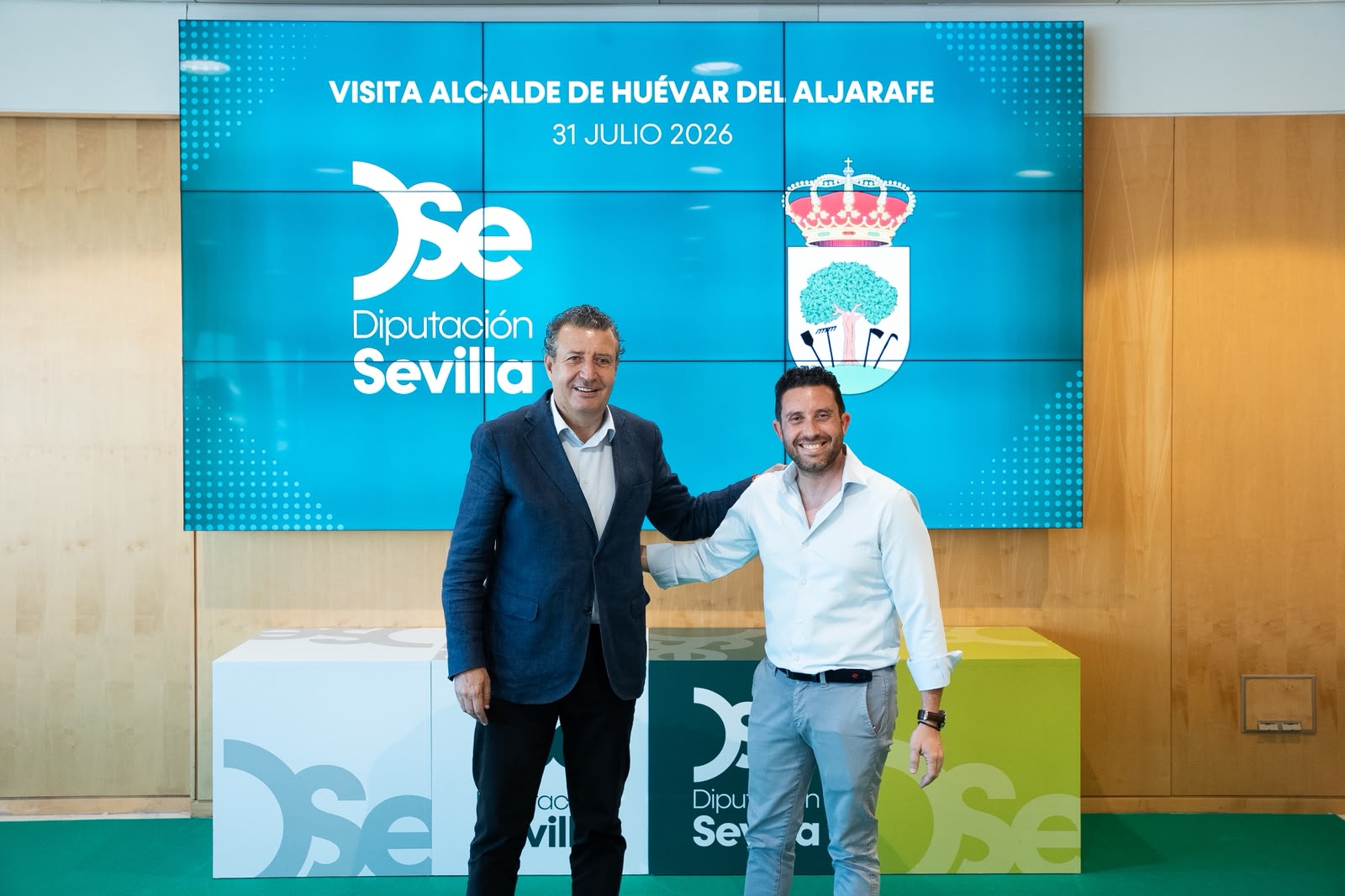 Alcalde Huevar Presidente Diputacion 1