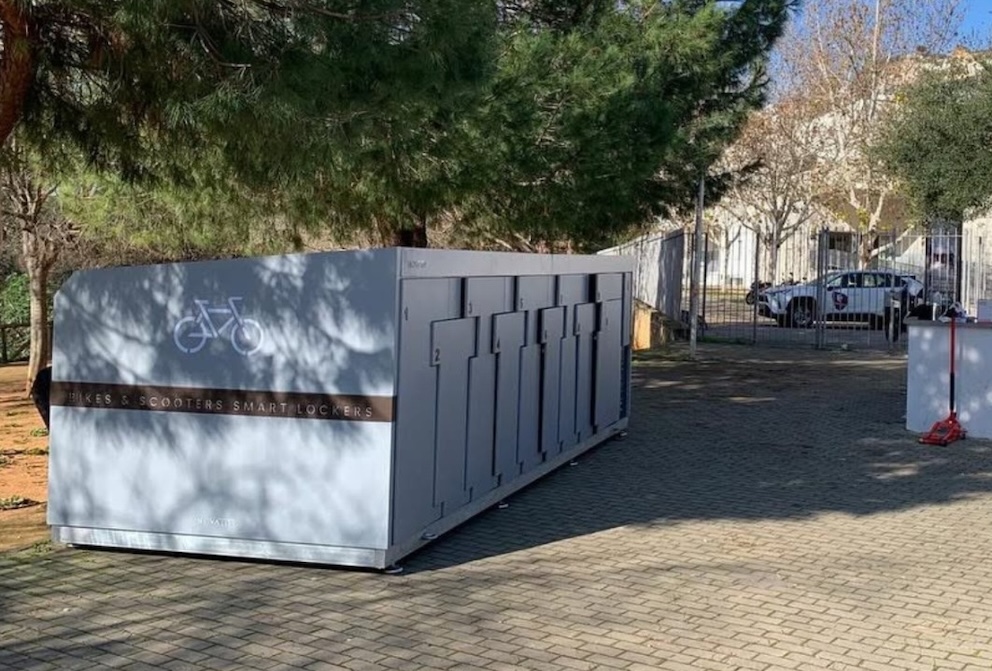 Aparcamiento bicicletas Mairena