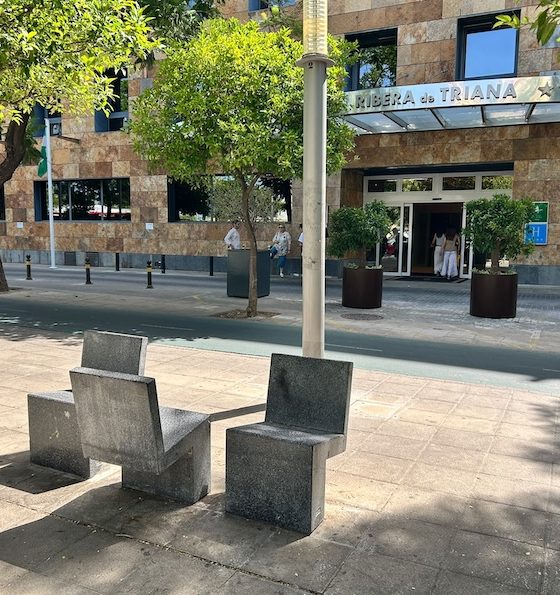 Bancos plaza de chapina