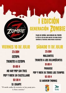 Cartel I Generacion Zombie