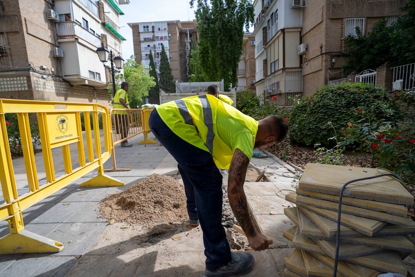 Mairena obras aceras