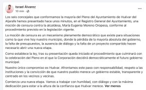 Mocion de censura Huevar