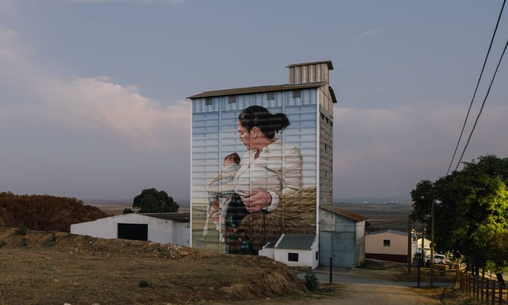 Mural Plazes diputacion Sevilla Miguel Jimenez