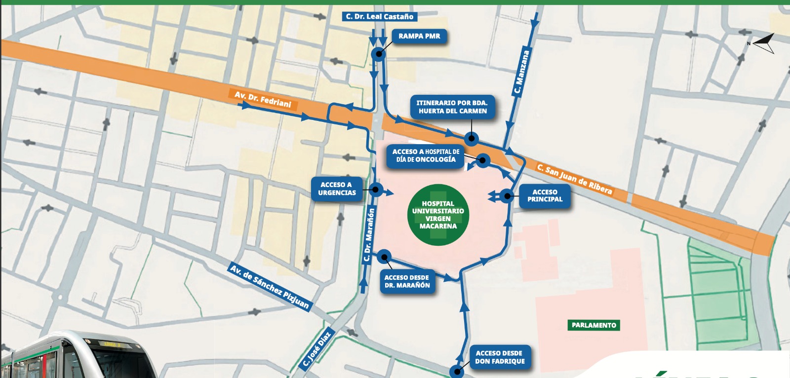 Obras metro Sevilla