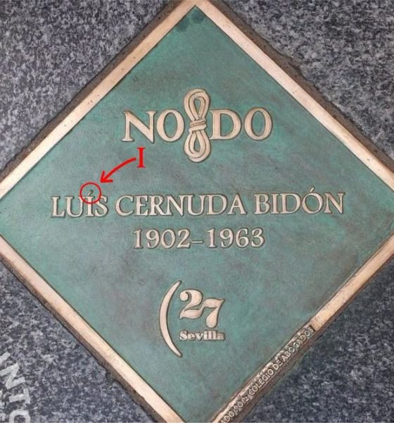 Placa Luis Cernuda