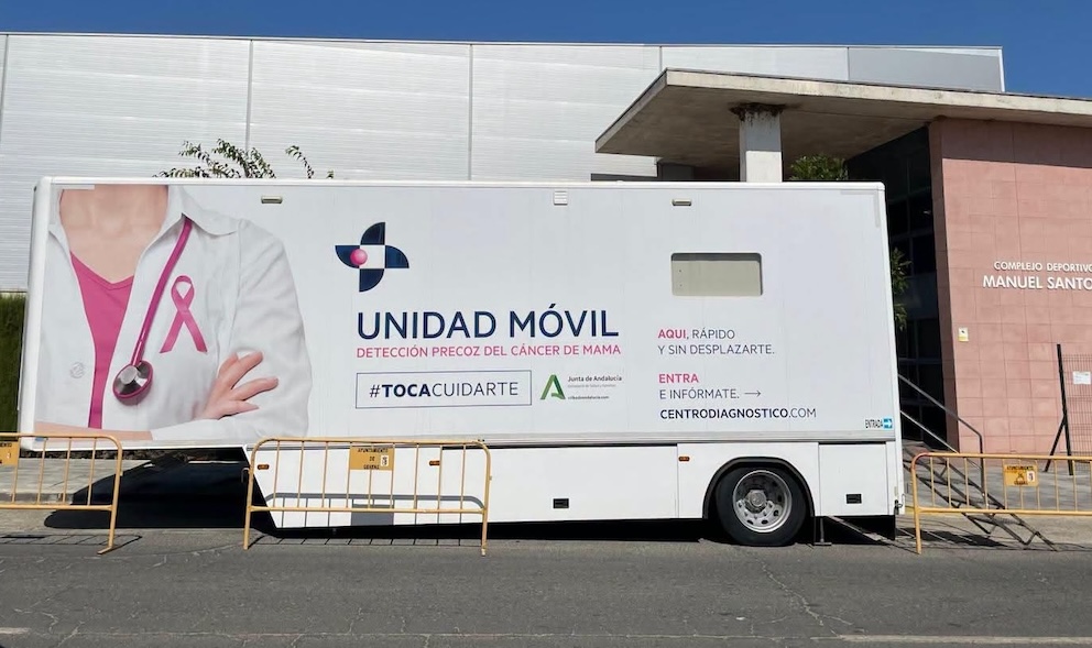 Unidad movil mamografias