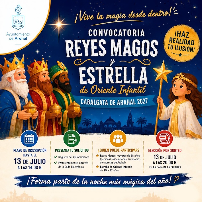 reyes magos de arahal