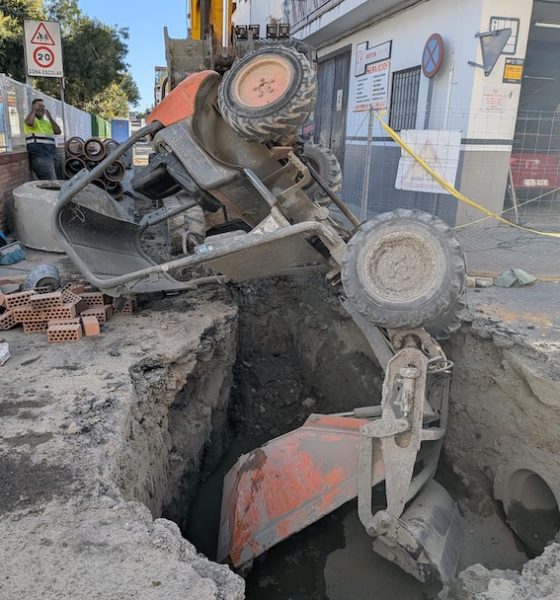 Accidente volquete camas