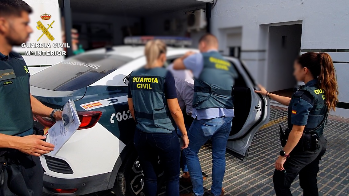 Detenido guardia civil