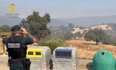 Guardia Civil incendio