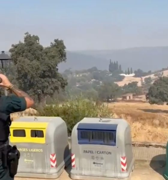 Guardia Civil incendio