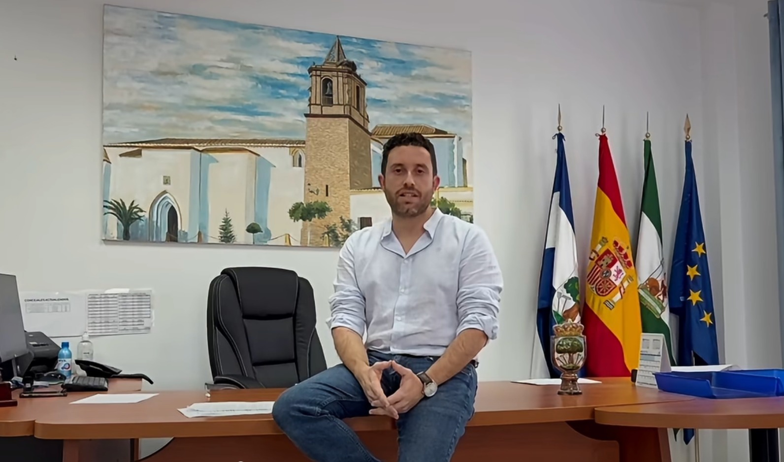 Israel Alvarez alcalde Huevar
