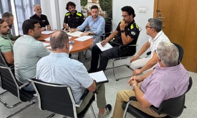 Junta local Seguridad Huevar