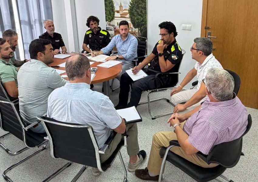 Junta local Seguridad Huevar