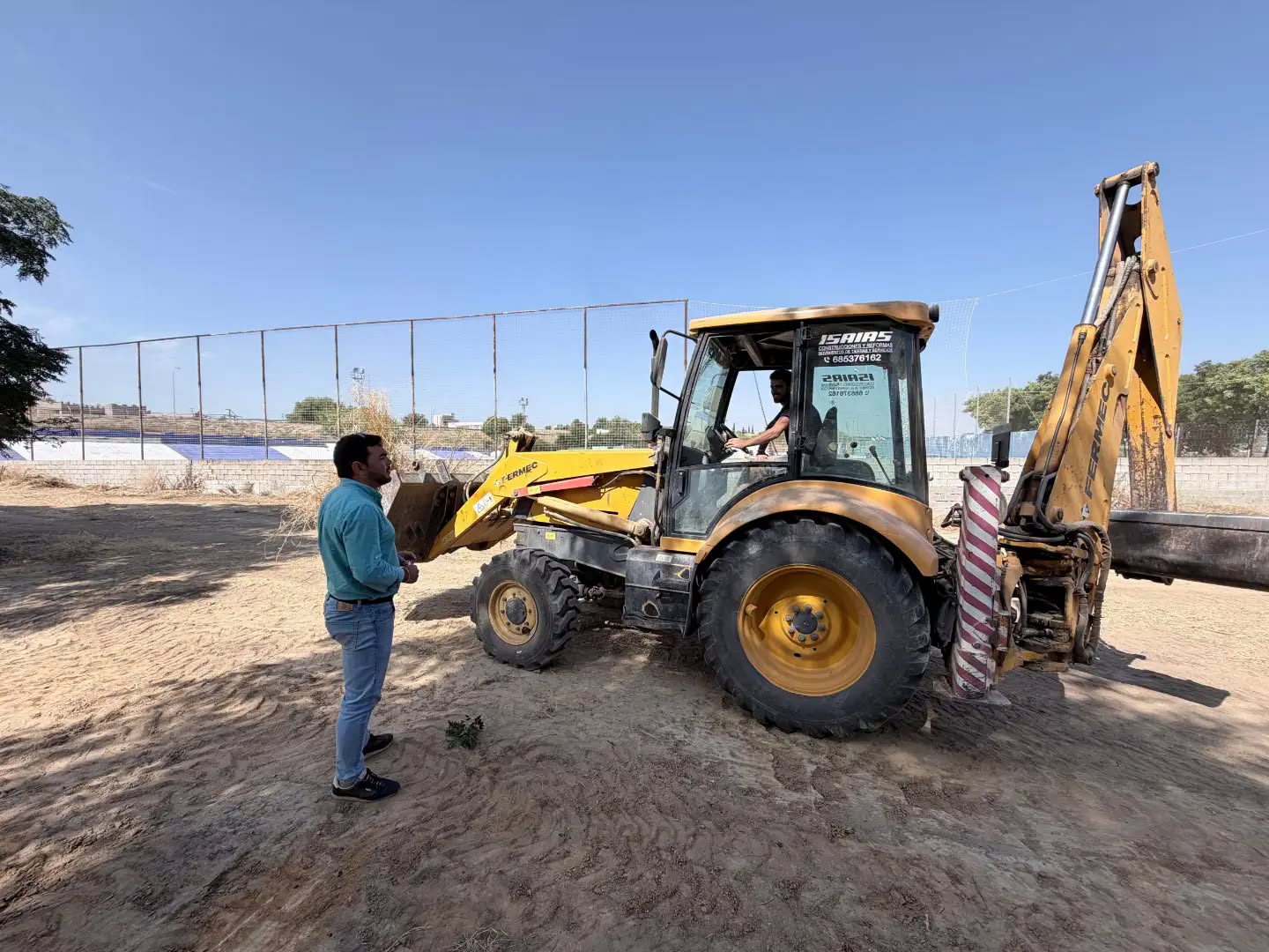 Obras deportes Huevar