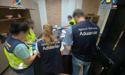 Policia Nacional aduanas