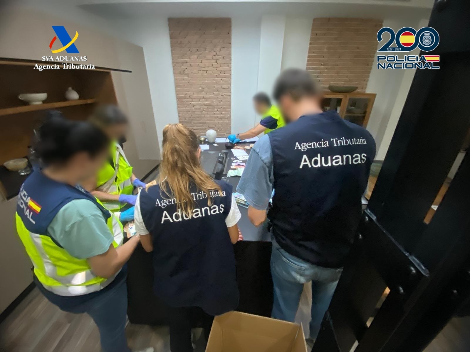 Policia Nacional aduanas
