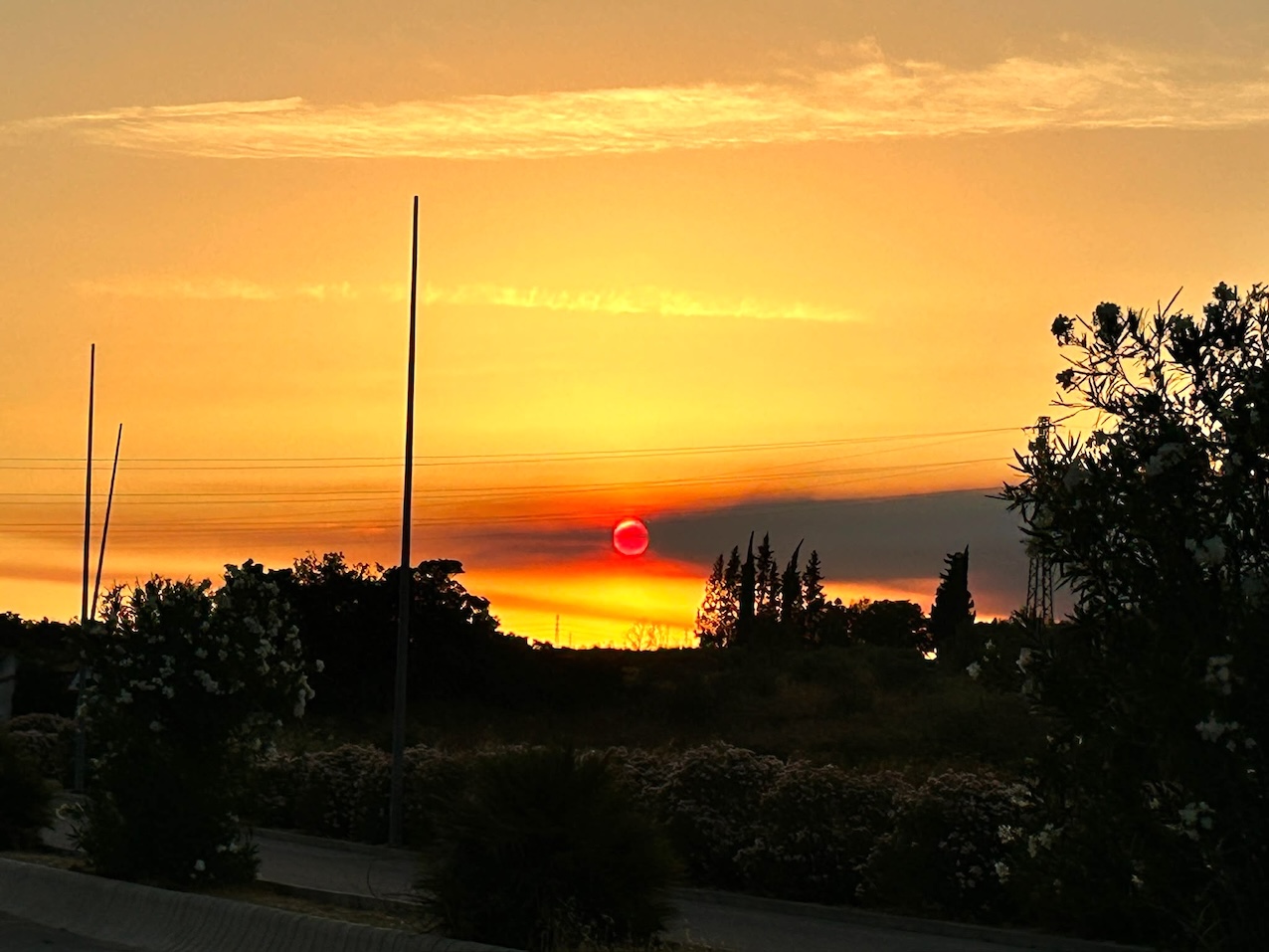 Puesta de sol