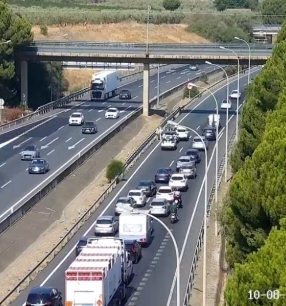 Trafico autopista atasco