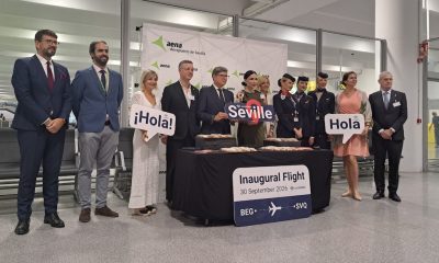 Air Serbia recibimiento
