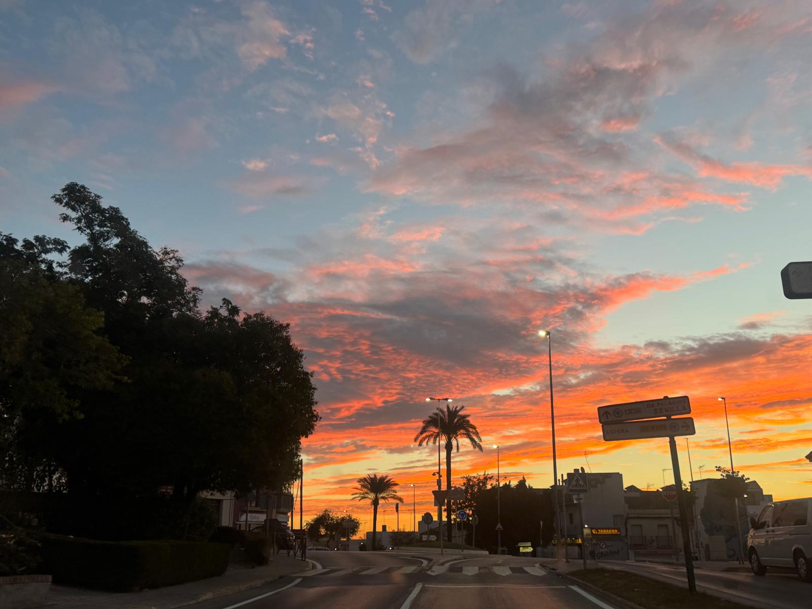 Amanecer nubes