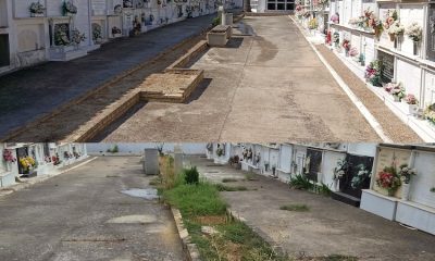 Cementerio Huevar antes despues